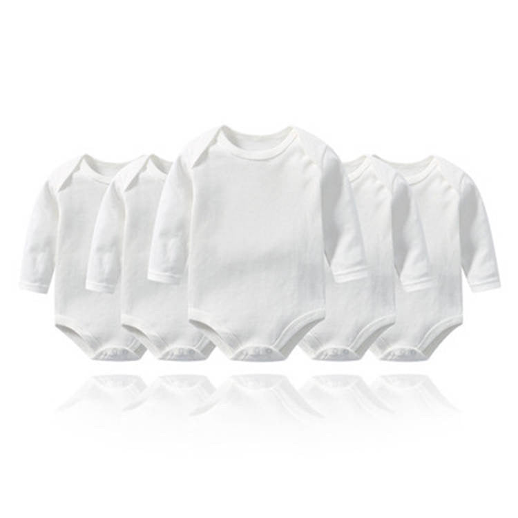(5 Pack) White Long Sleeves Shirts