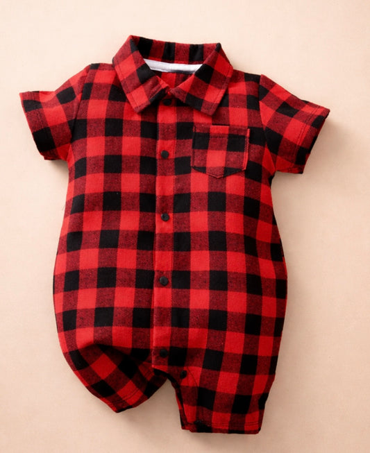 Plaided Romper Selection