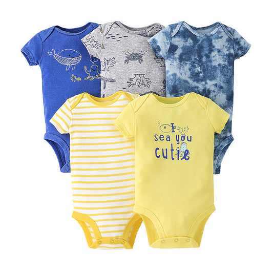 (5 Pack) Sea Creature Shirt Set