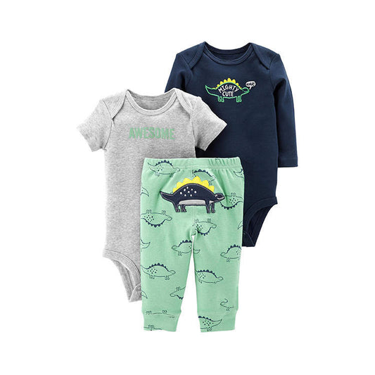 3 Piece (Friendly Dinosaur Themed) Set