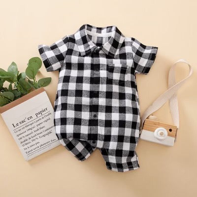 Plaided Romper Selection