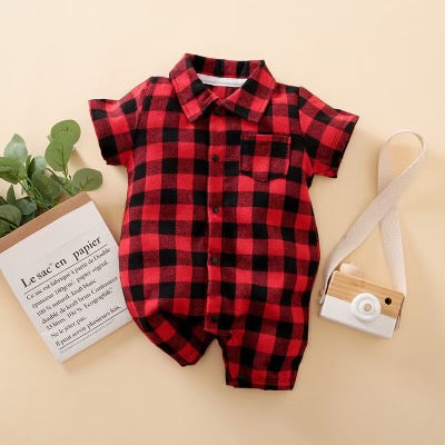 Plaided Romper Selection