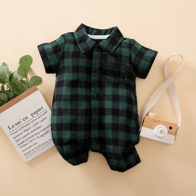 Plaided Romper Selection